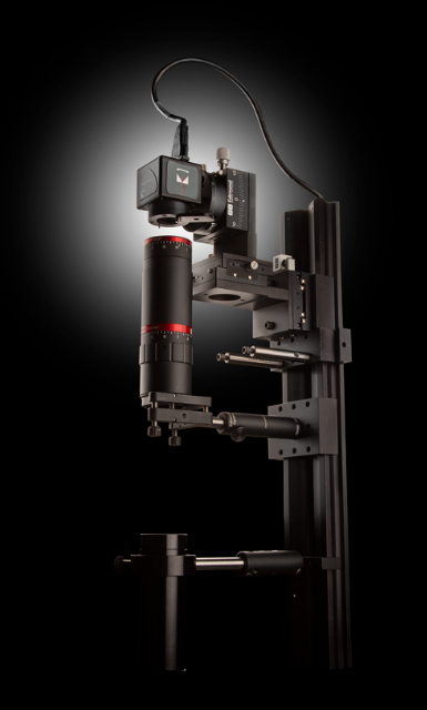 Figure 2: シャックハルトマン波面センサーは、その応答の早さ、使いやすさに加え、比較的低コストであることから、ビームエキスパンダーの透過波面誤差を試験するのに広く用いられる。