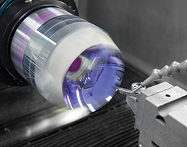 Roughness of Diamond Turned Off-Axis Parabolic Mirrors